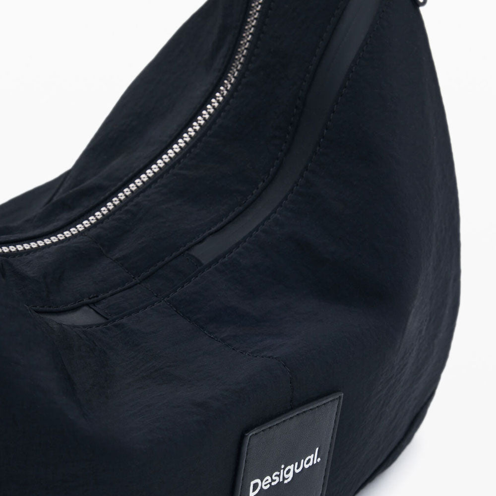 Desigual Borsa da Viaggio Media in Nylon Colore Nero 3