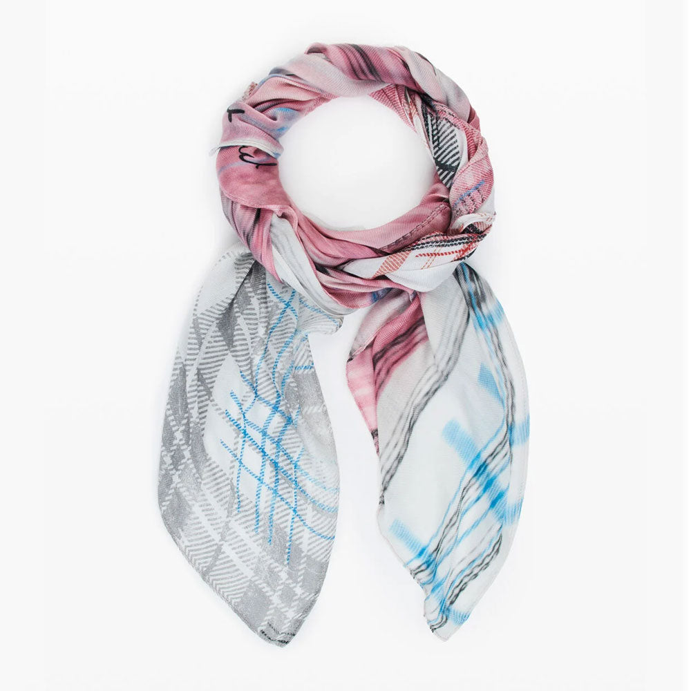 Desigual Foulard Rettangolare Grunge