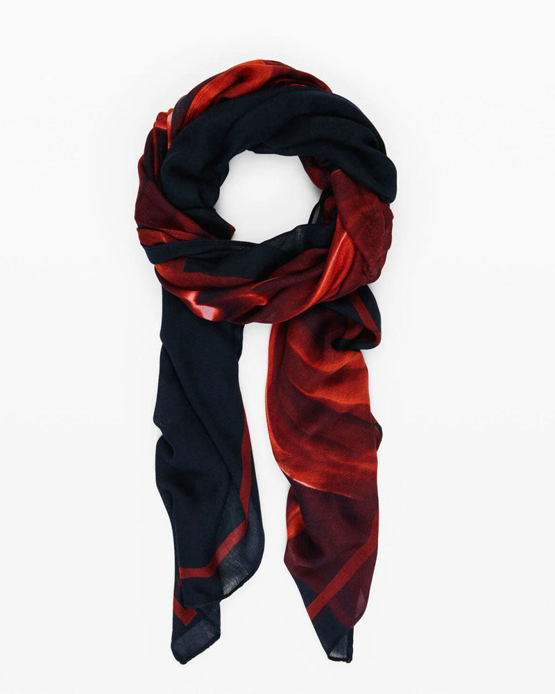 Desigual Foulard Rettangolare a Fiori Da Donna 3