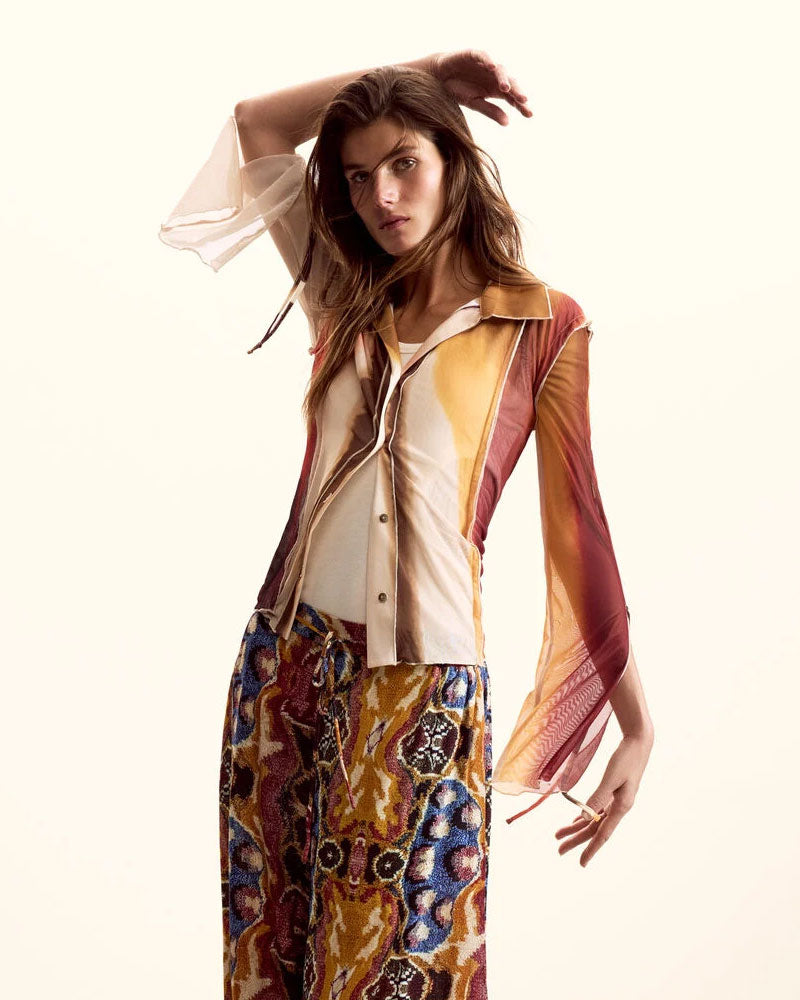 Desigual Maglietta Abbottonata M. Christian Lacroix