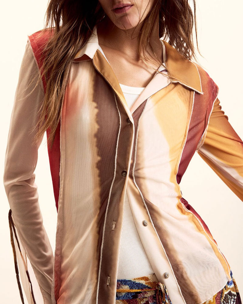 Desigual Maglietta Abbottonata M. Christian Lacroix