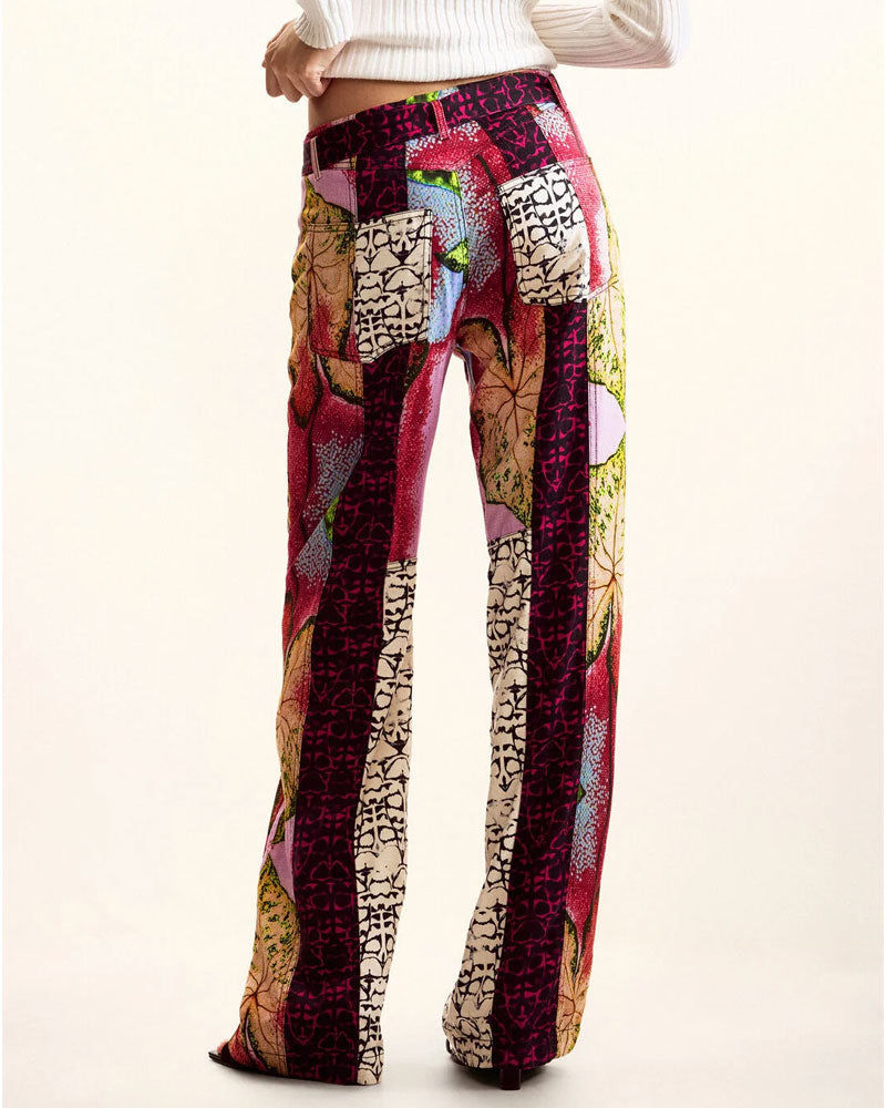 Desigual Pantalone Fluido disegnato da Mr. Christian Lacroix