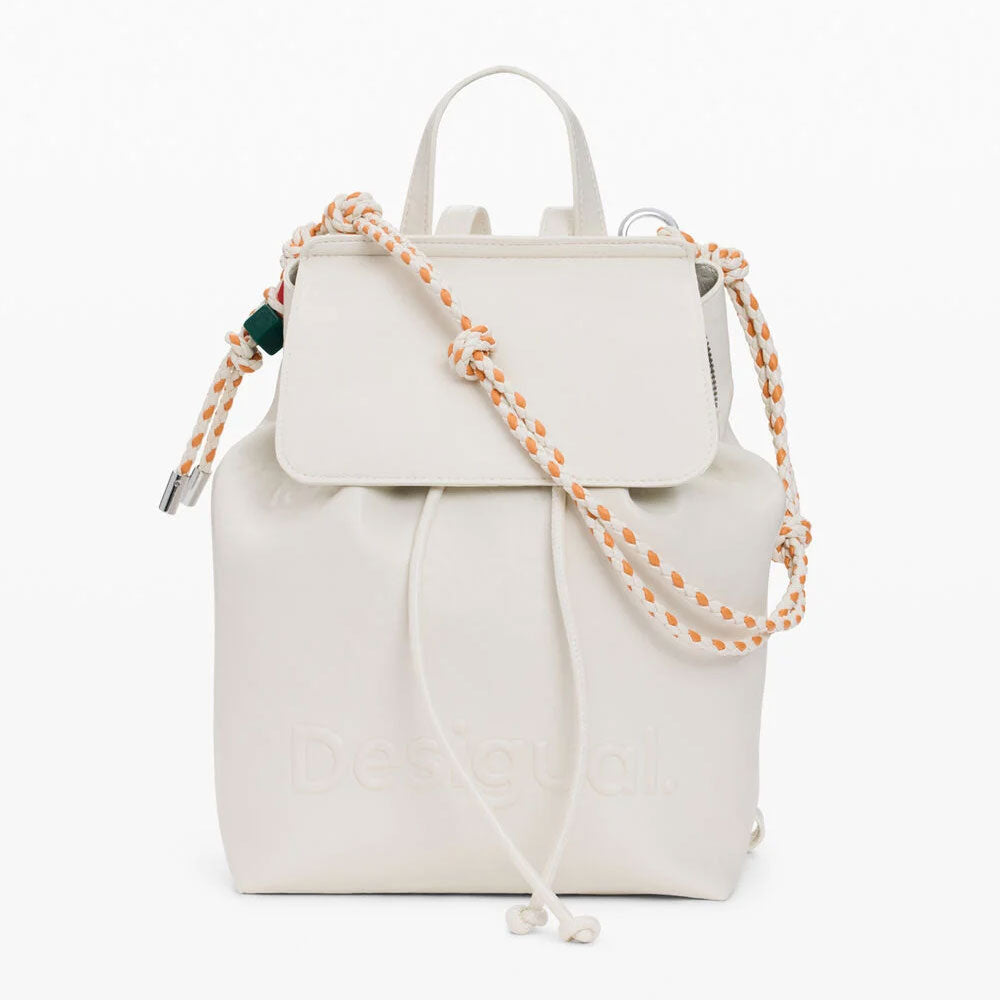 Desigual Zainetto Piccolo Charms Colore Bianco