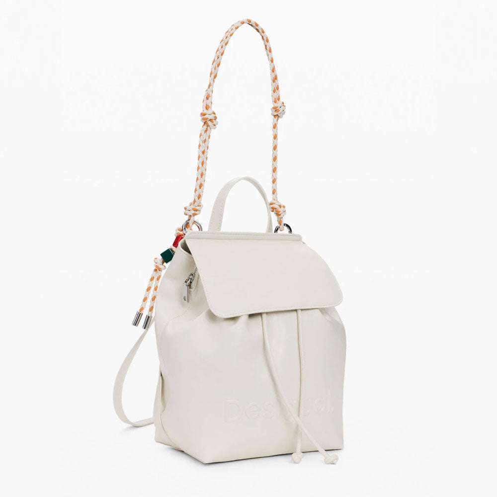 Desigual Zainetto Piccolo Charms Colore Bianco