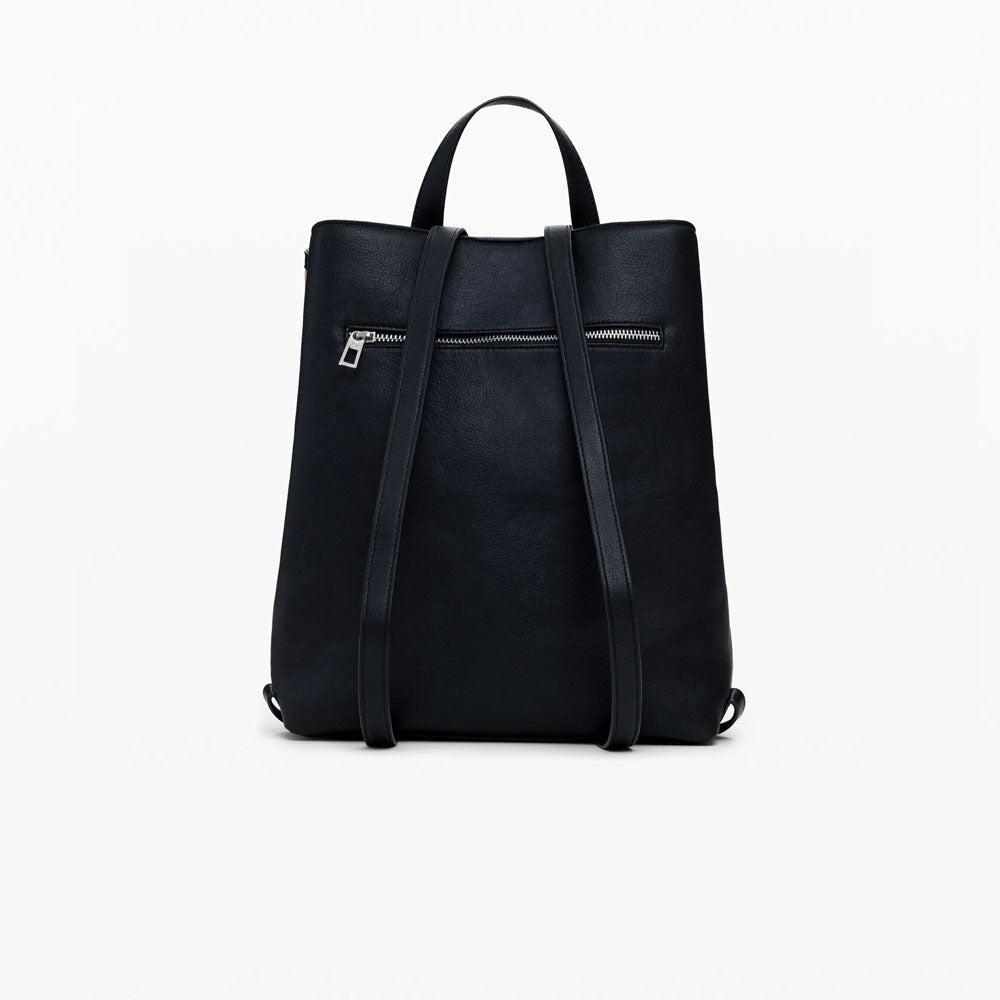 Desigual Zaino Effetto Pelle Cuciture Media Multicolore 3