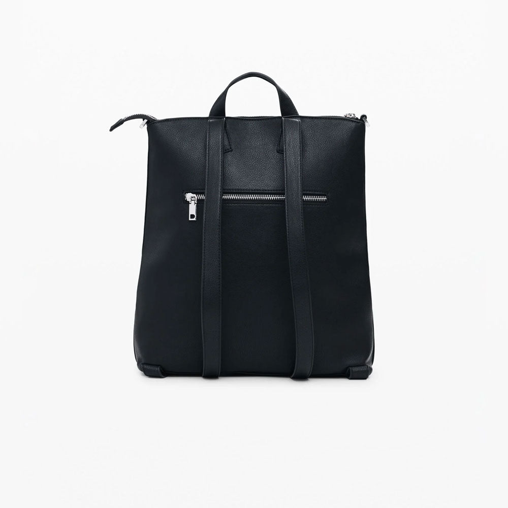 Desigual Zaino Effetto Pelle Mickey Medio da Donna Colore Nero 3