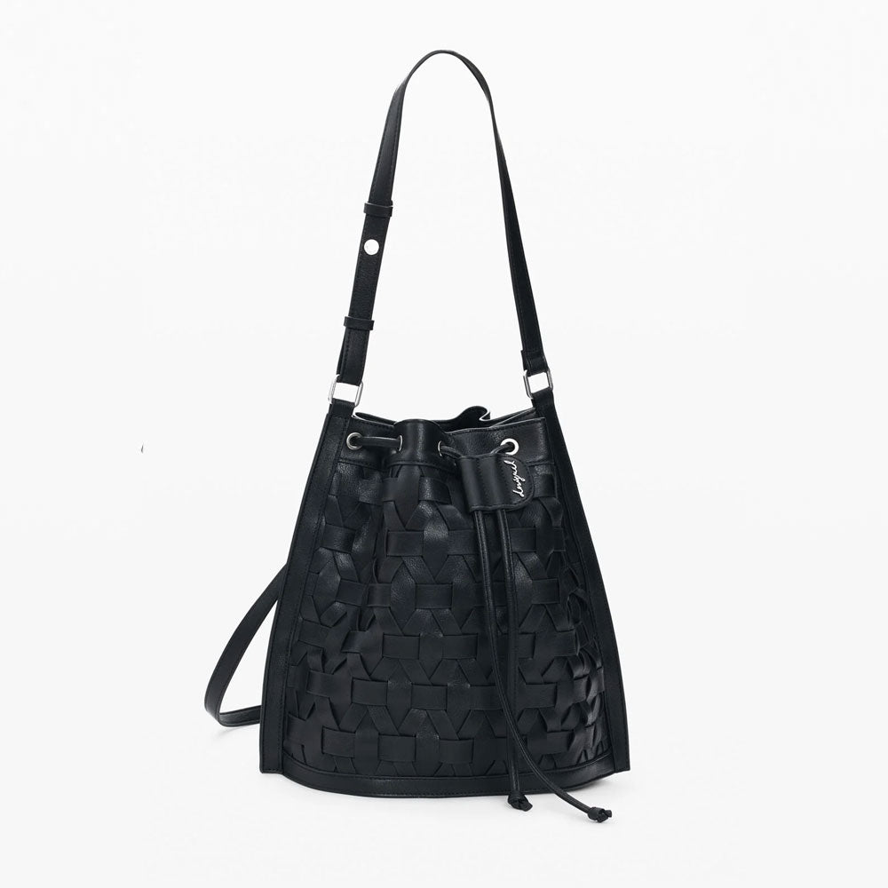 Desigual Zaino Intrecciato Colore Nero