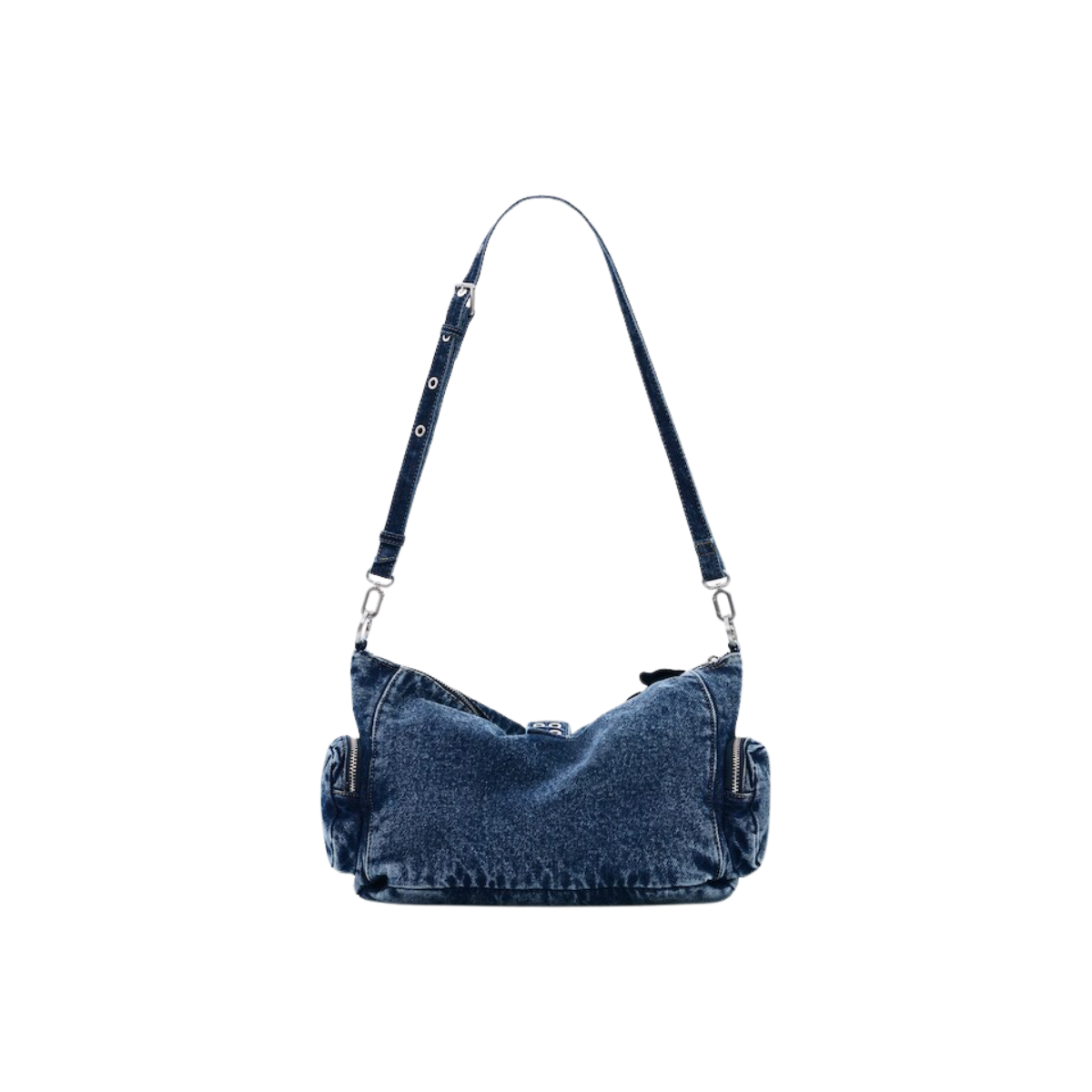Desigual Borsa Colore Blu Denim