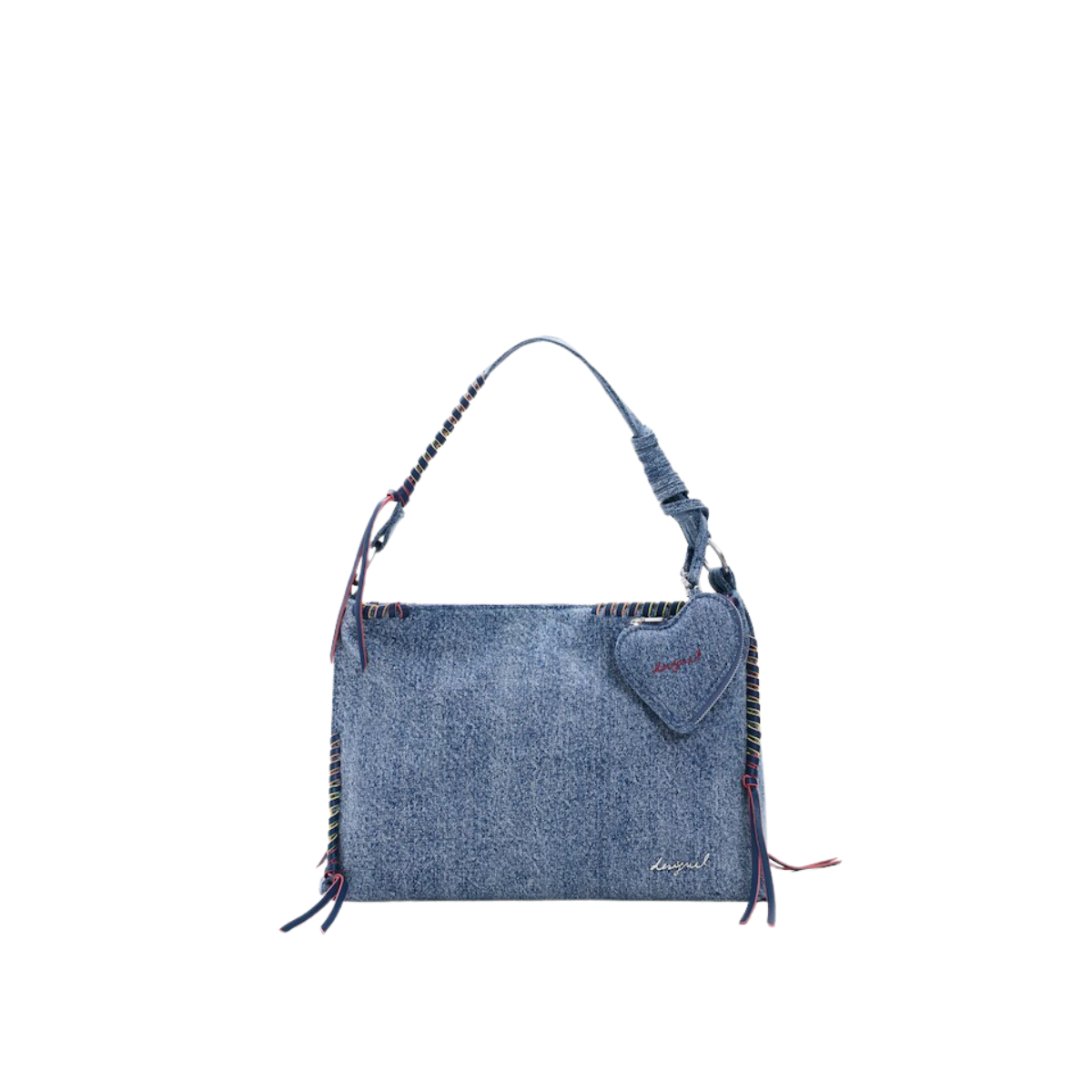 Desigual Borsa Leira Colore Blu Denim
