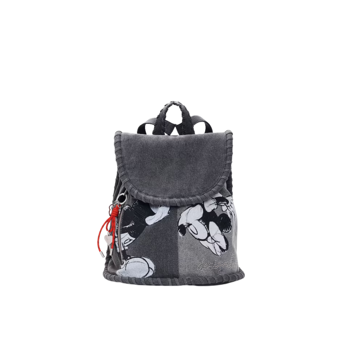 Desigual Borsa Mickey Kiss Noira  Colore Grigio 