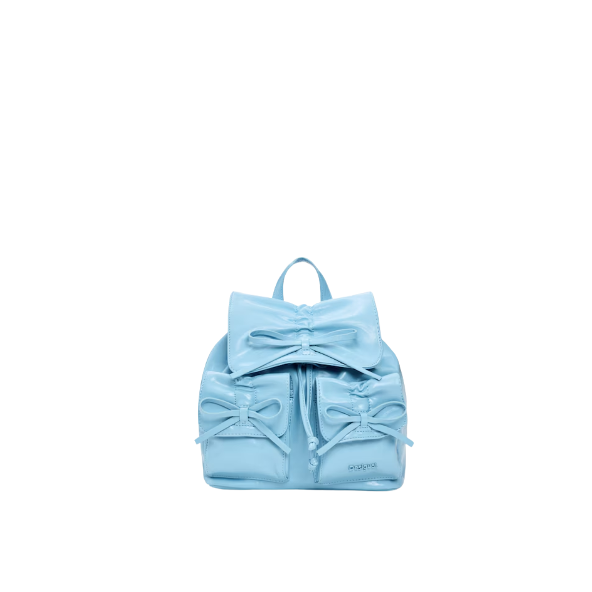 Desigual Borsa Prisa Short Sky Colore Azzurro