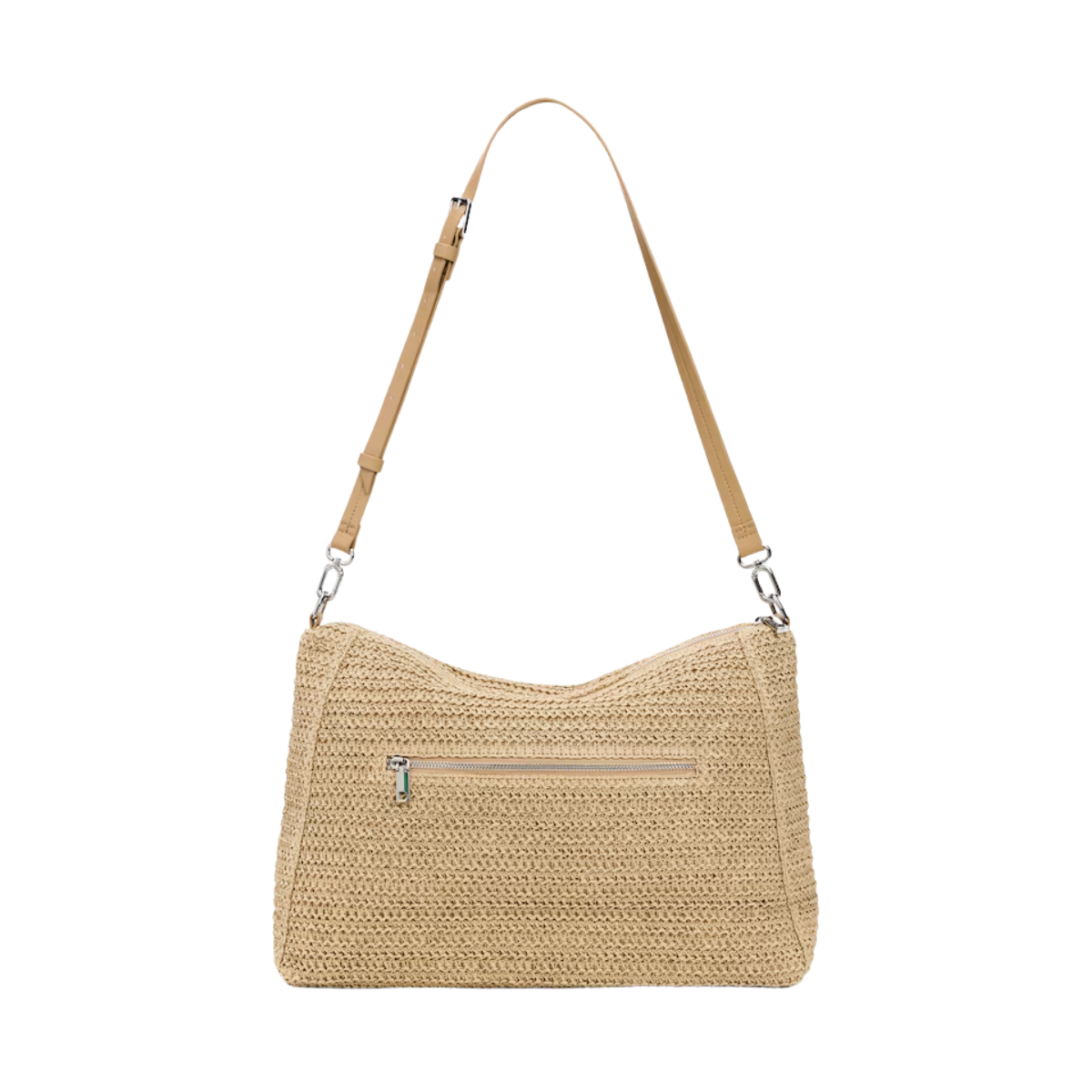 Desigual Borsa Raffia Leira Colore Beige 