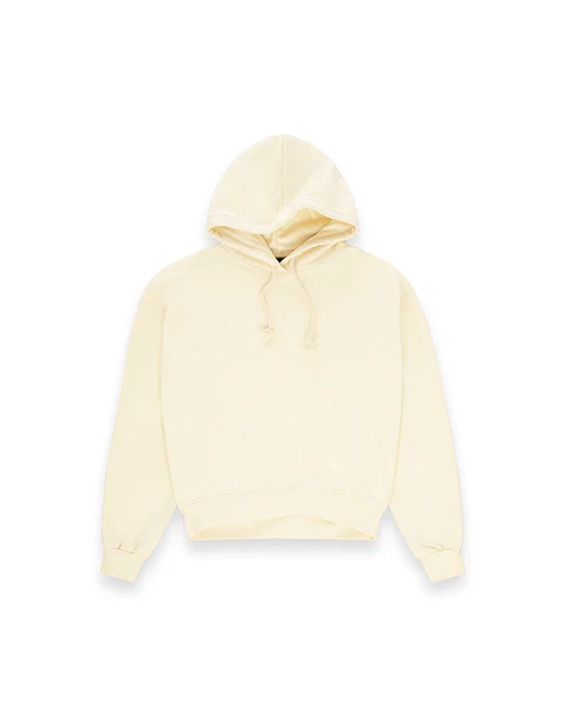 Disclaimer Felpa con Stampa da Donna Colore Latte