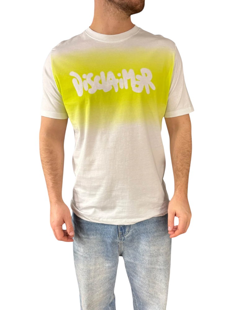 Disclaimer T-Shirt Colore Bianco