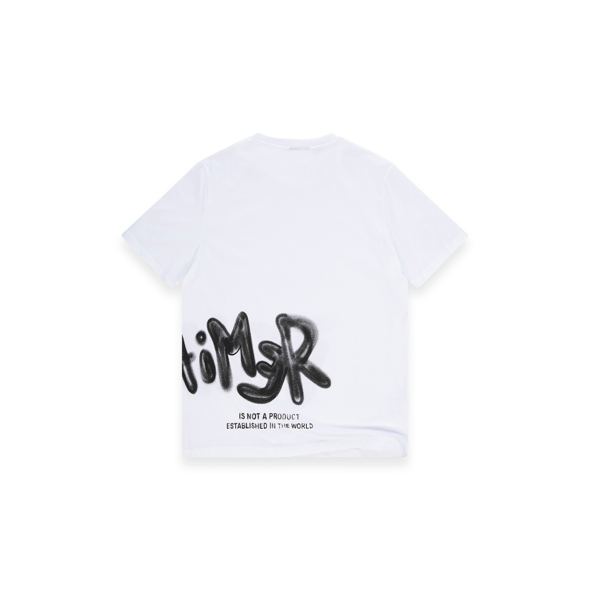 Disclaimer T-Shirt Colore Bianco