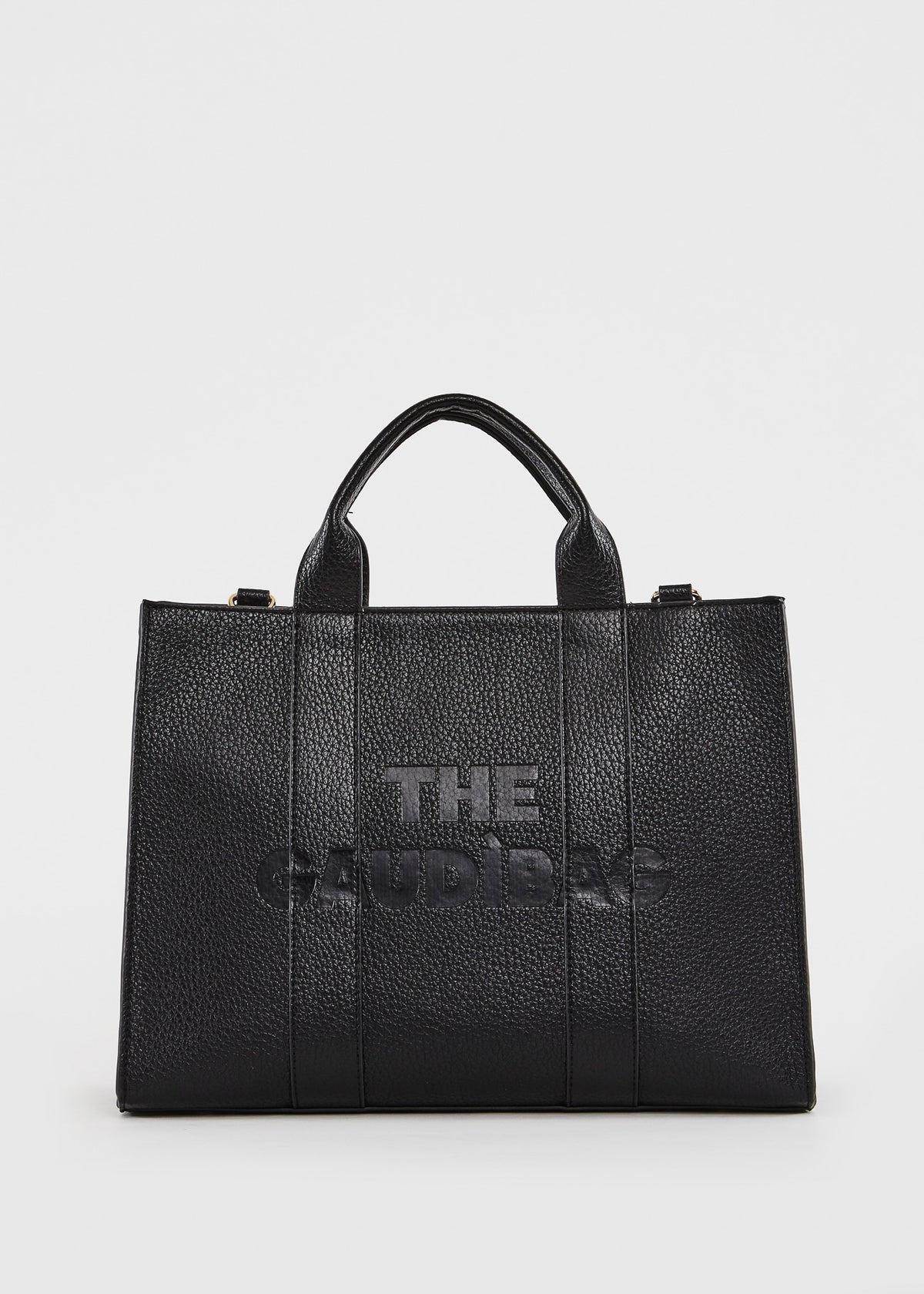 Gaudì Tote Bag con Logo Colore Nero