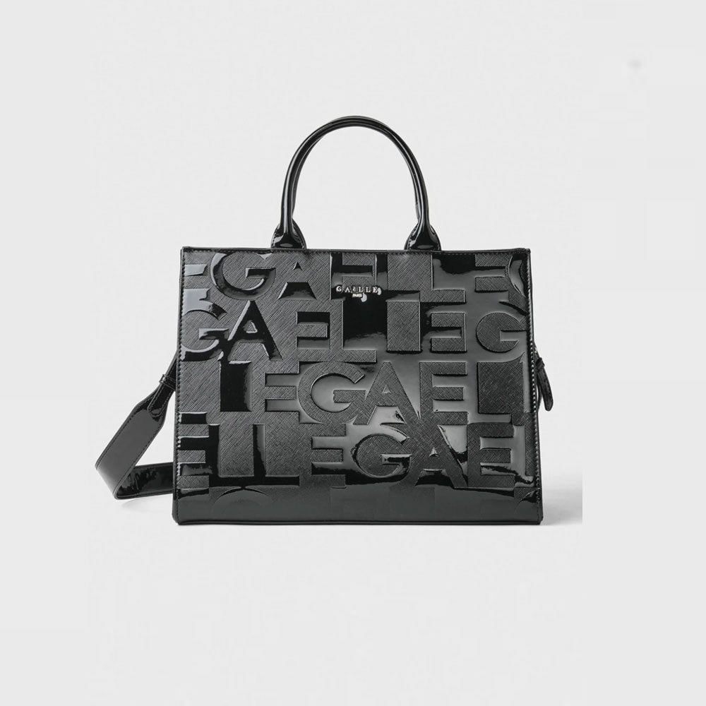 Gaelle Borsa Monogram con Tracolla Colore Nero