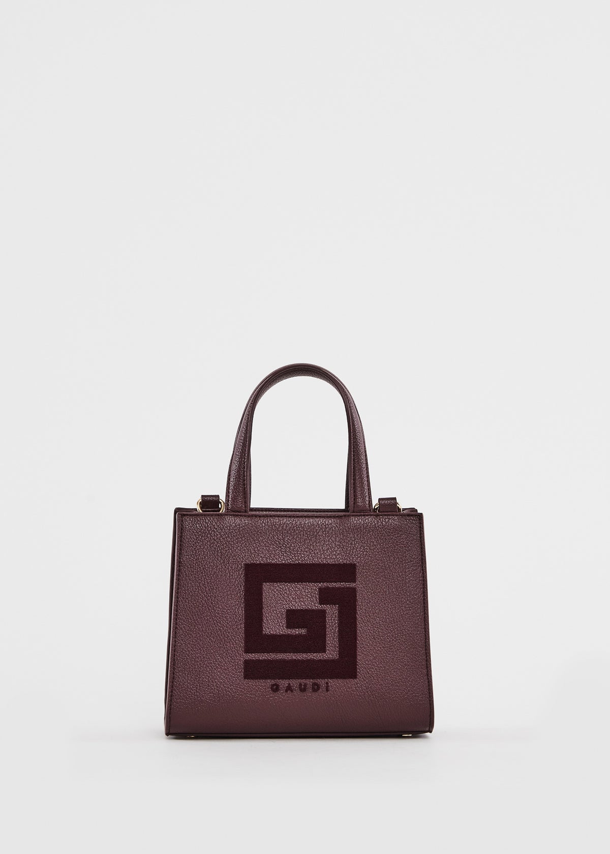Gaudì Borsa Con Logo Colore Moro