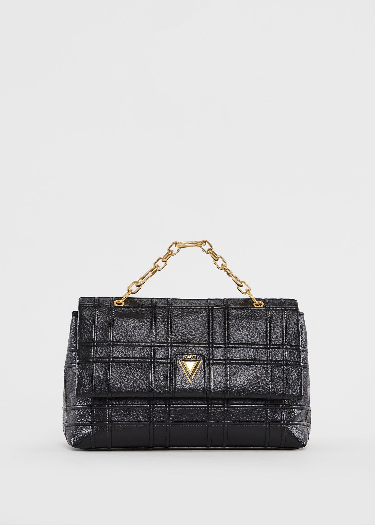 Gaudì Borsa Donna a Spalla con Catena Colore Nero