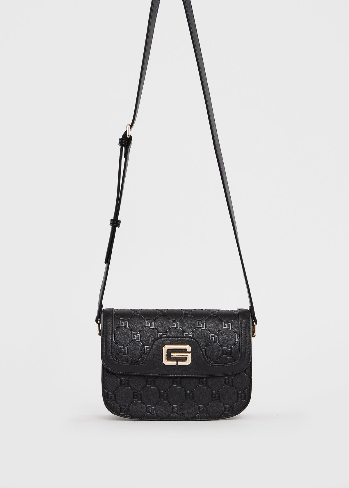 Gaudì Borsa a Tracolla con Monogram Colore Nero
