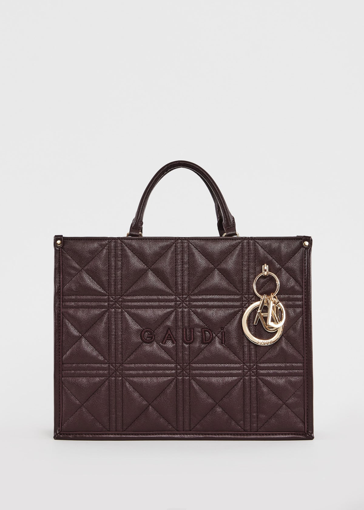 Gaudì Borsa con Ciondolo Colore Moro