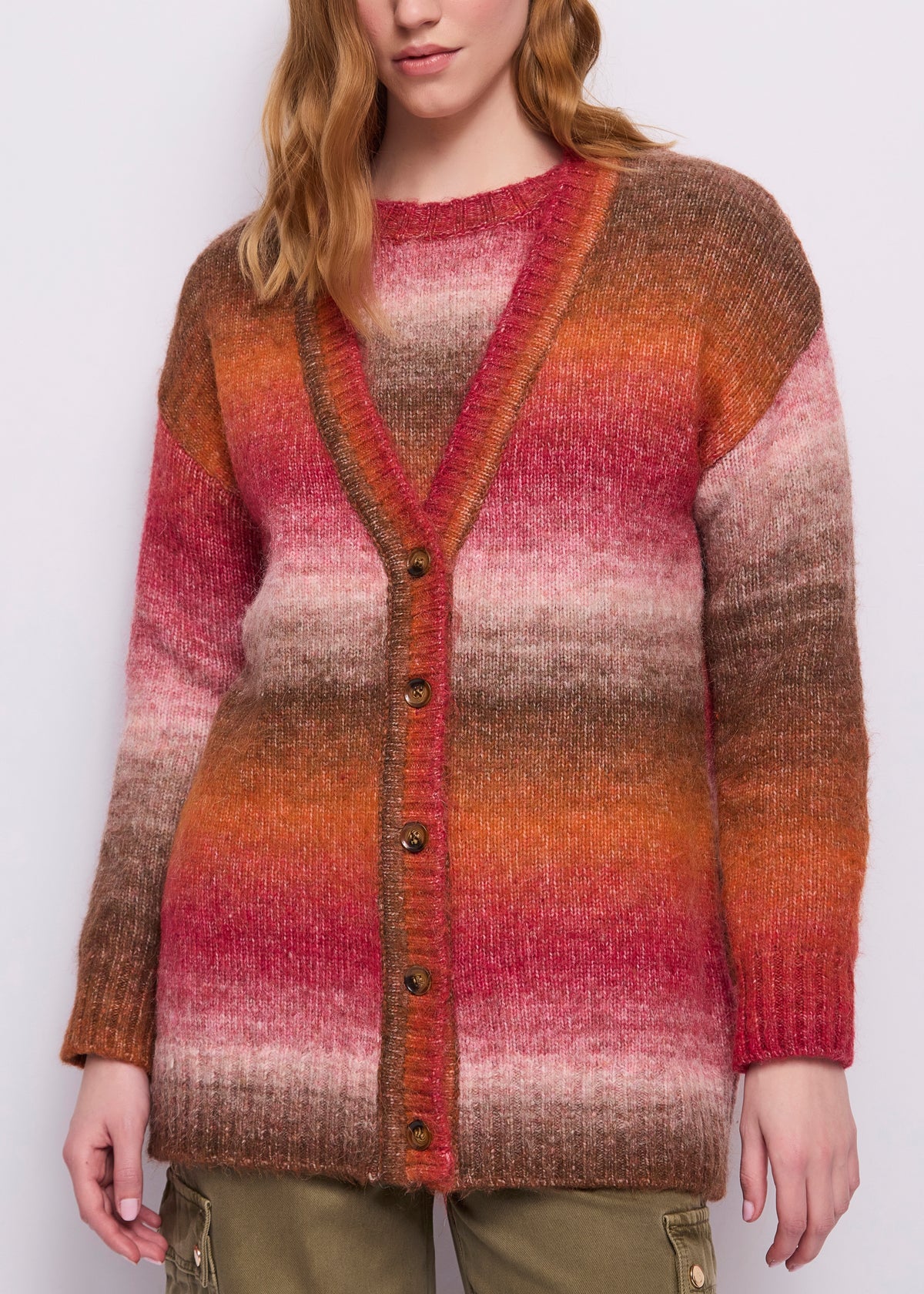 Gaudì Cardigan Lungo Multicolor