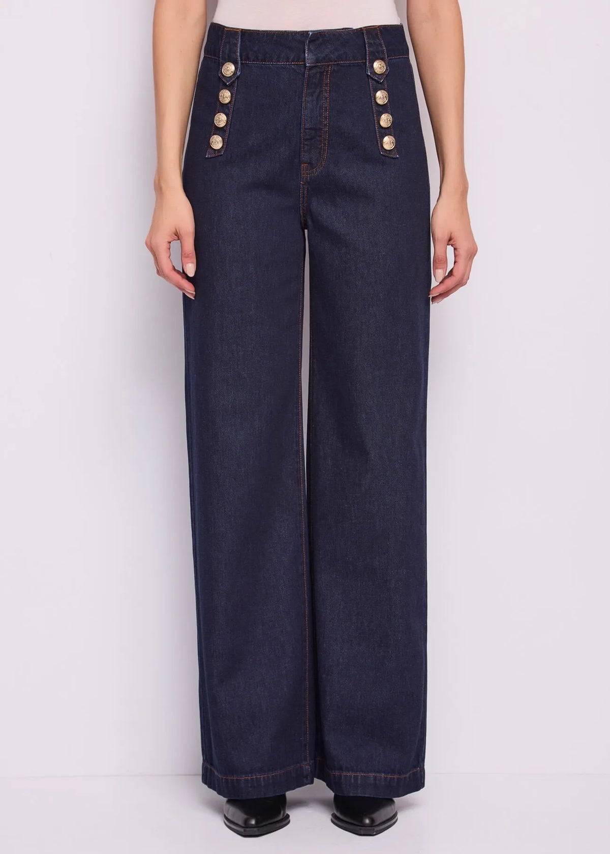 Gaudì Jeans con Bottoni Oro