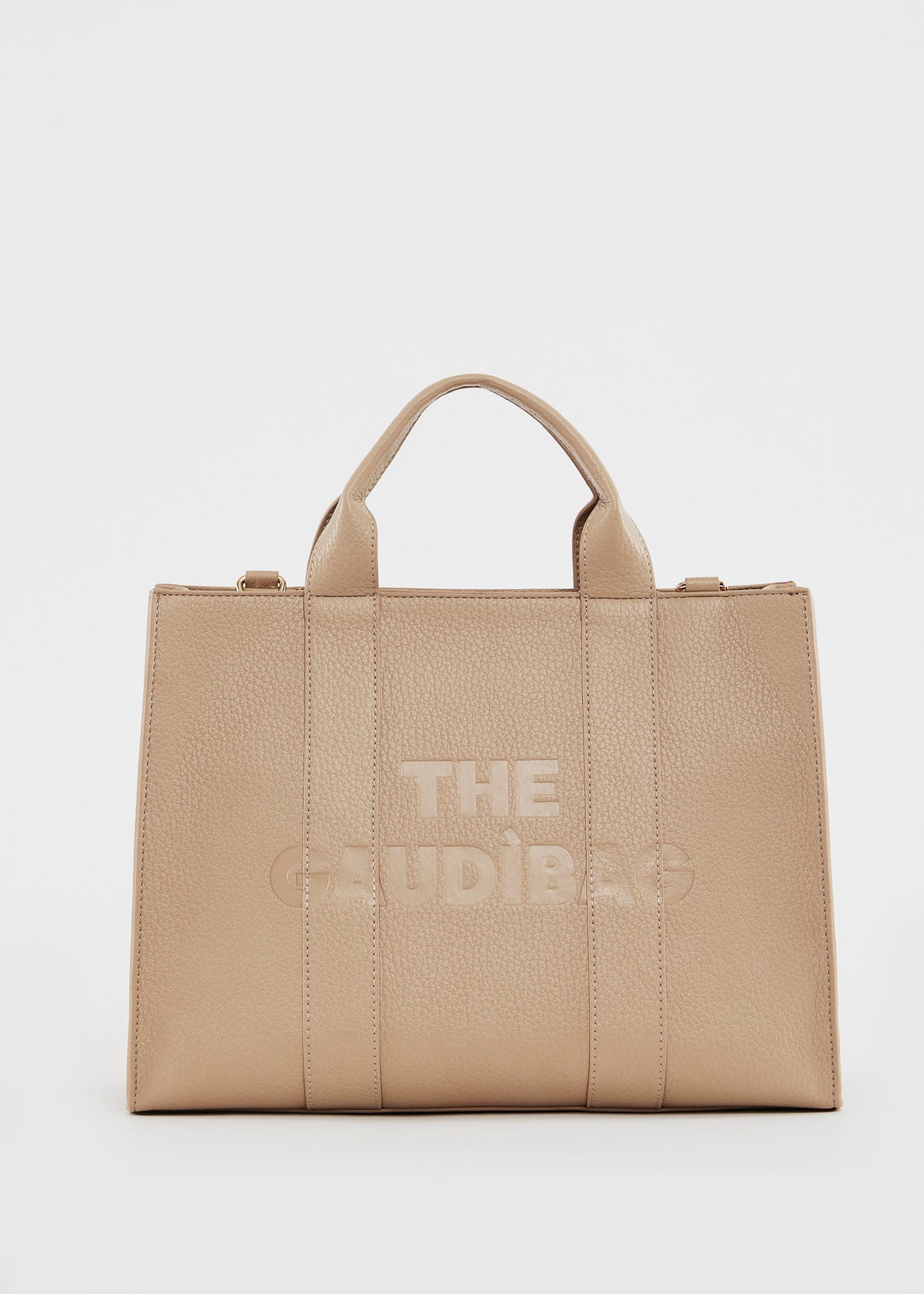 Gaudì Tote Bag con Logo Colore Rosa