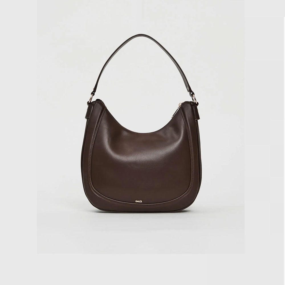 Gaudì Borsa Hobo in Suede Colore Marrone