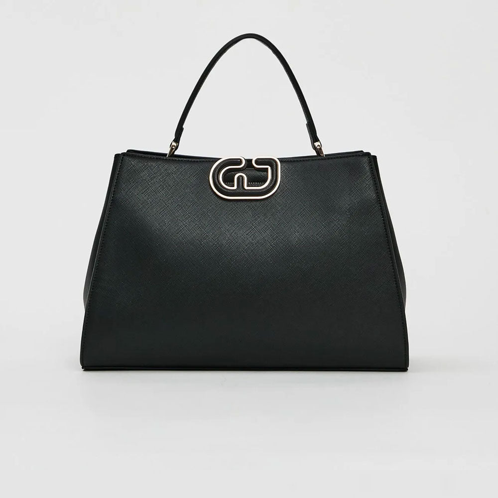 Gaudì Borsa Top Handle Large in Similpelle Colore Nero