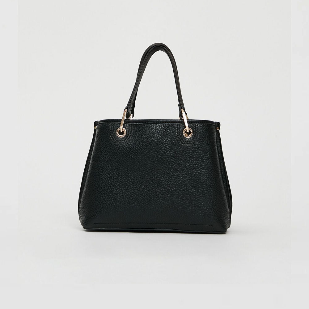 Gaudì Borsa Top Handle Medium in Similpelle Colore Nero