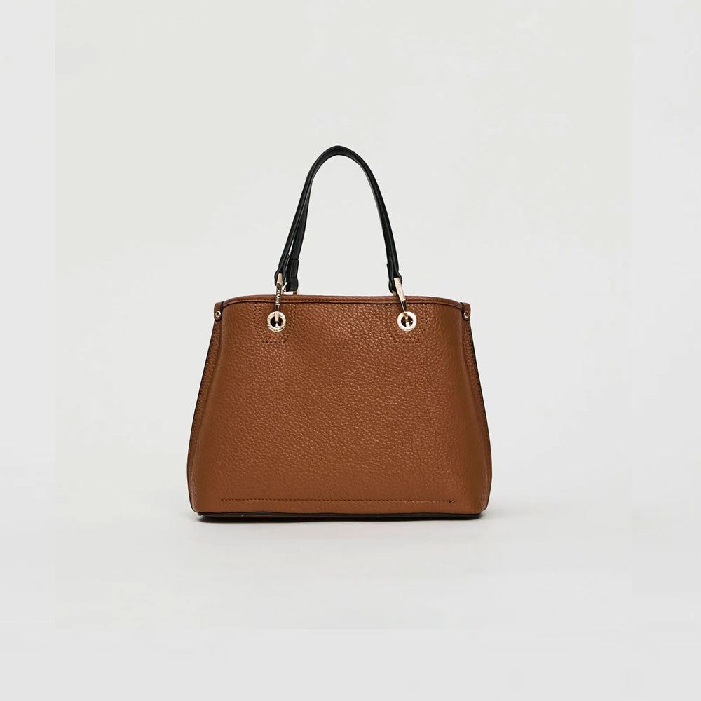 Gaudì Borsa Top Handle Medium in Similpelle Colore Tan