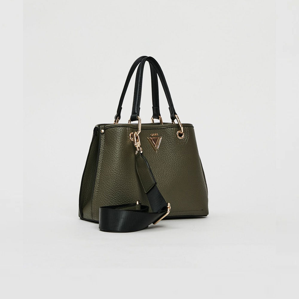 Gaudì Borsa Top Handle Medium in Similpelle Colore Verde Militare
