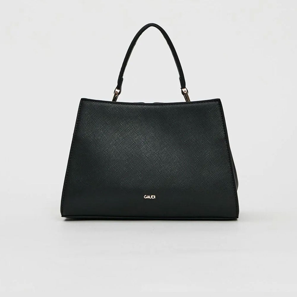 Gaudì Borsa Top Handle in Similpelle Colore Nero