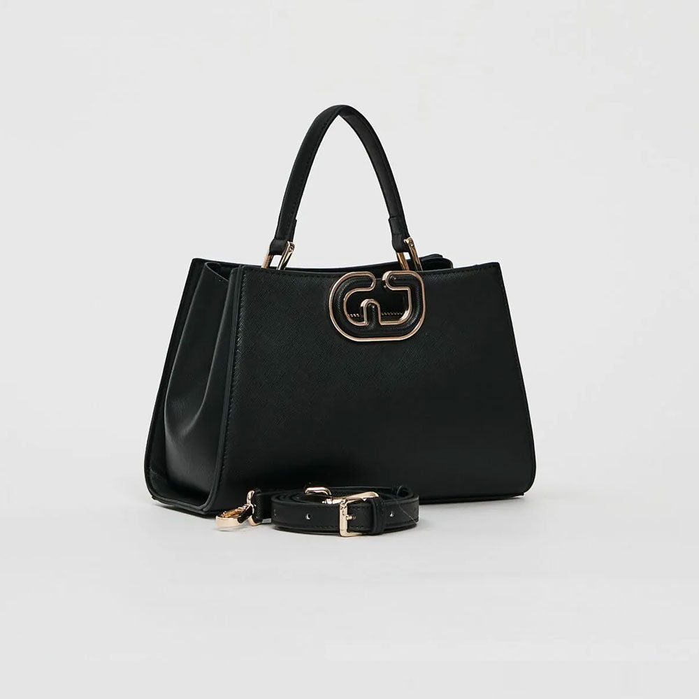 Gaudì Borsa Top Handle in Similpelle Colore Nero