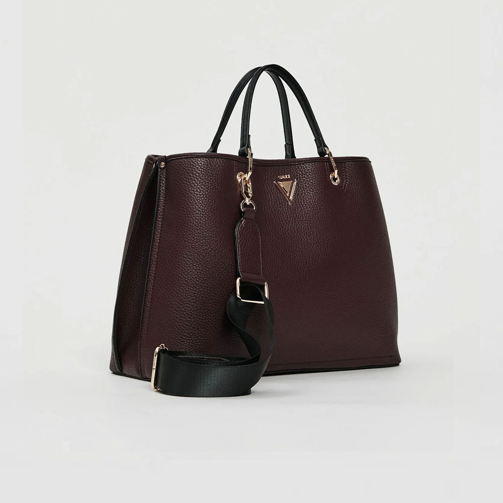 Gaudì Borsa Top Handle in Similpelle Large Colore Bordeaux