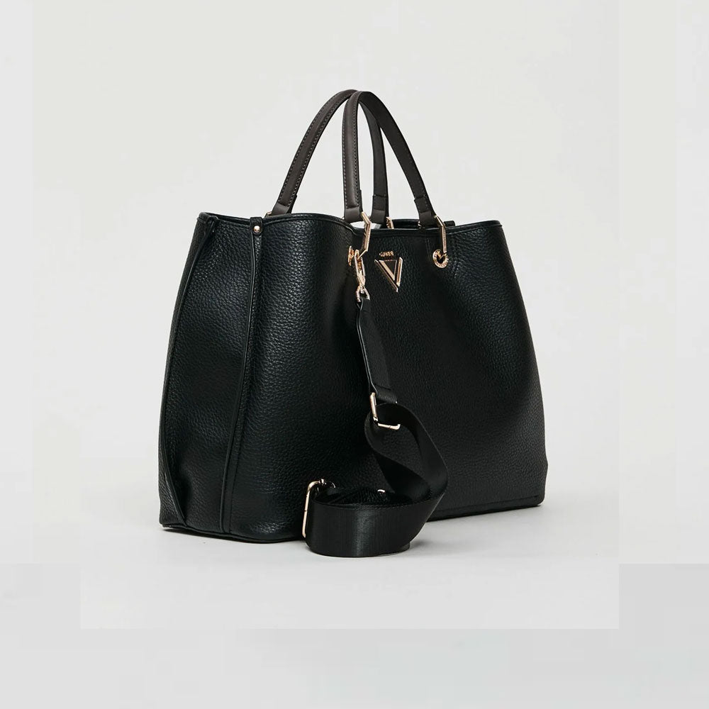 Gaudì Borsa Top Handle in Similpelle Large Colore Nero