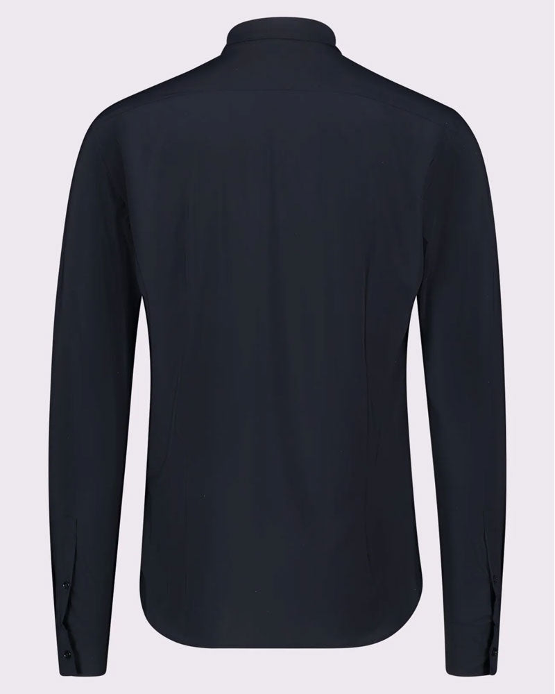 Gaudì Camicia Slim in Nylon da Uomo Colore Blu