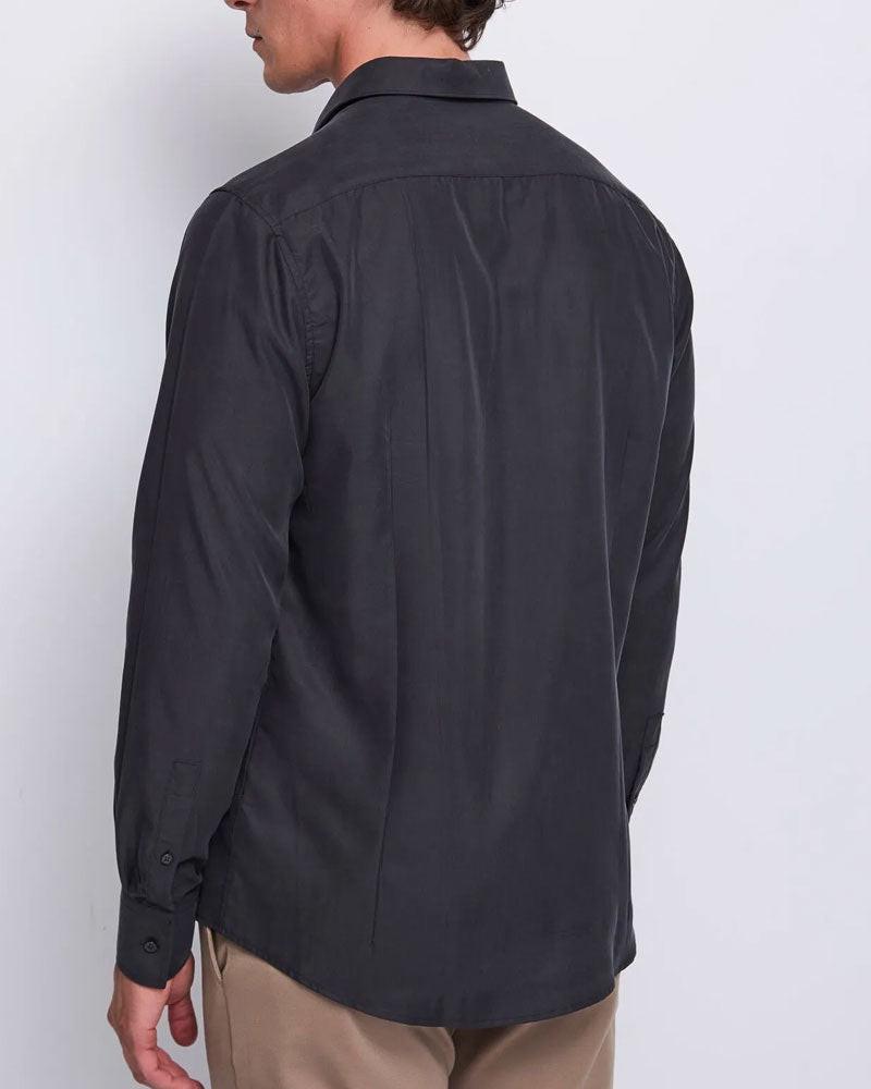 Gaudì Camicia in Modal da Uomo Colore Nero