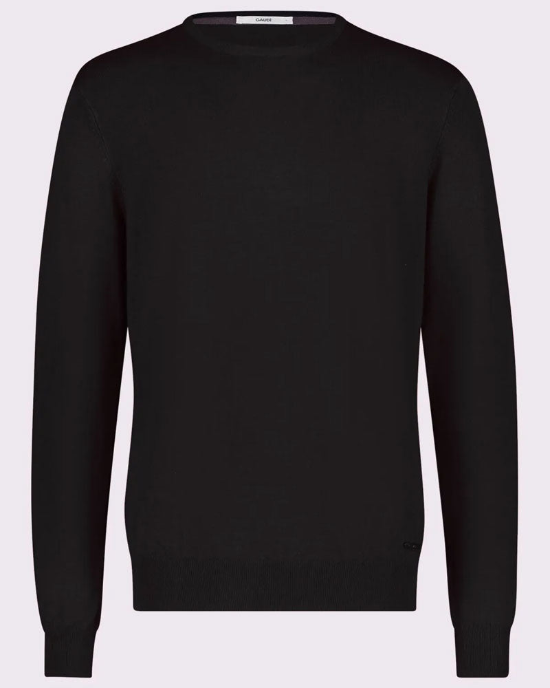 Gaudì Maglia Girocollo da Uomo Colore Nero