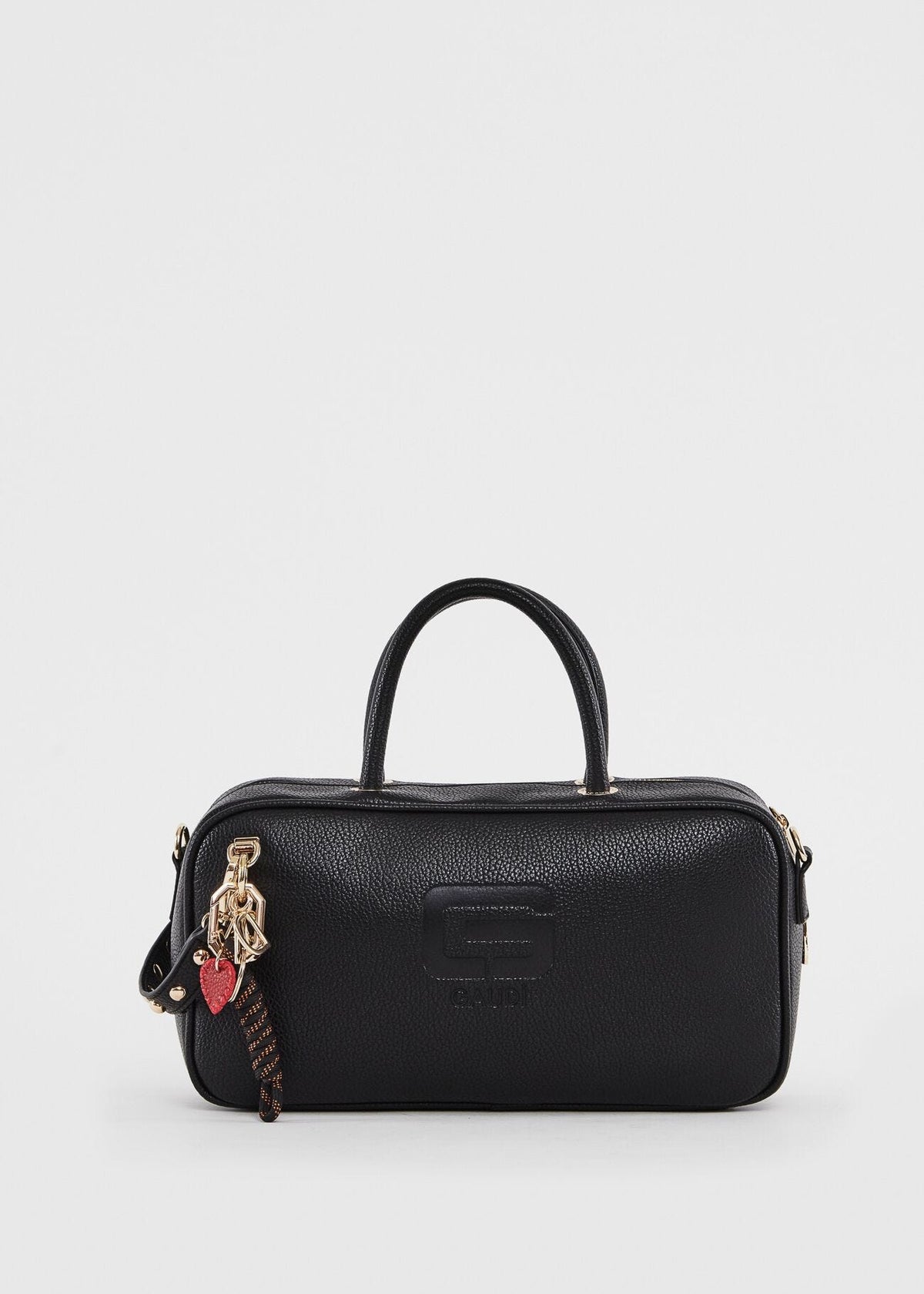 Gaudì Borsa Top Handle Colore  Nero con Charm