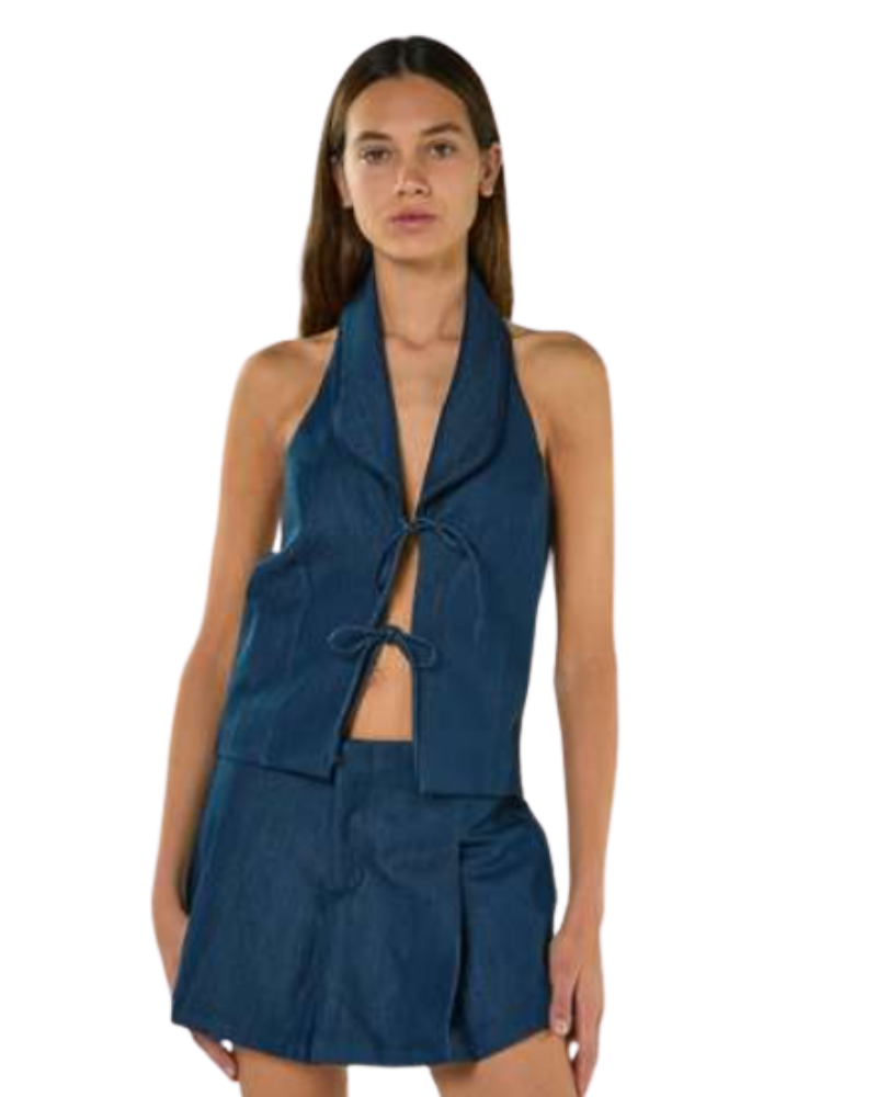 Glamours Top Colore Indigo
