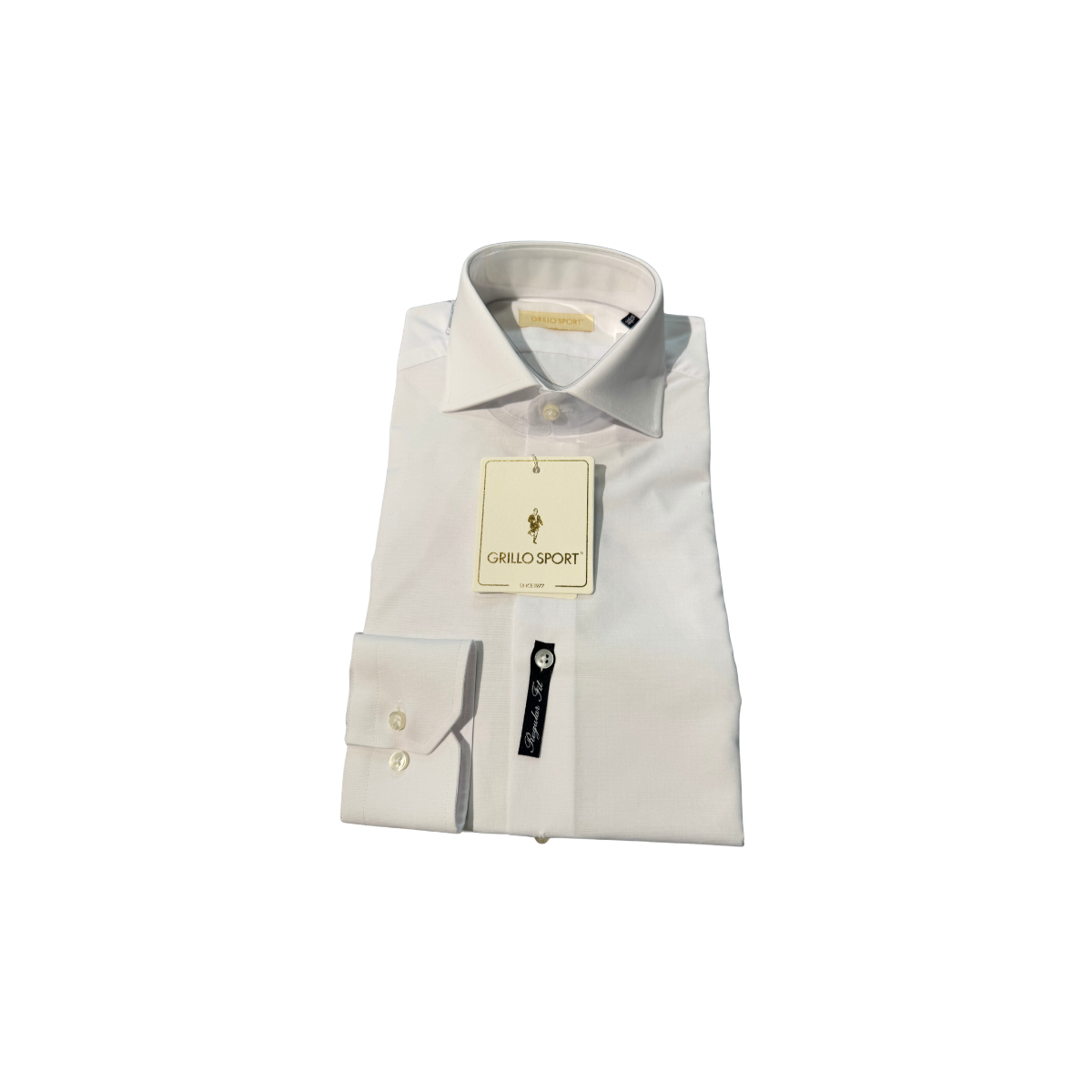 Grillo Sport Camicia Uomo Regular Fit Colore Bianco