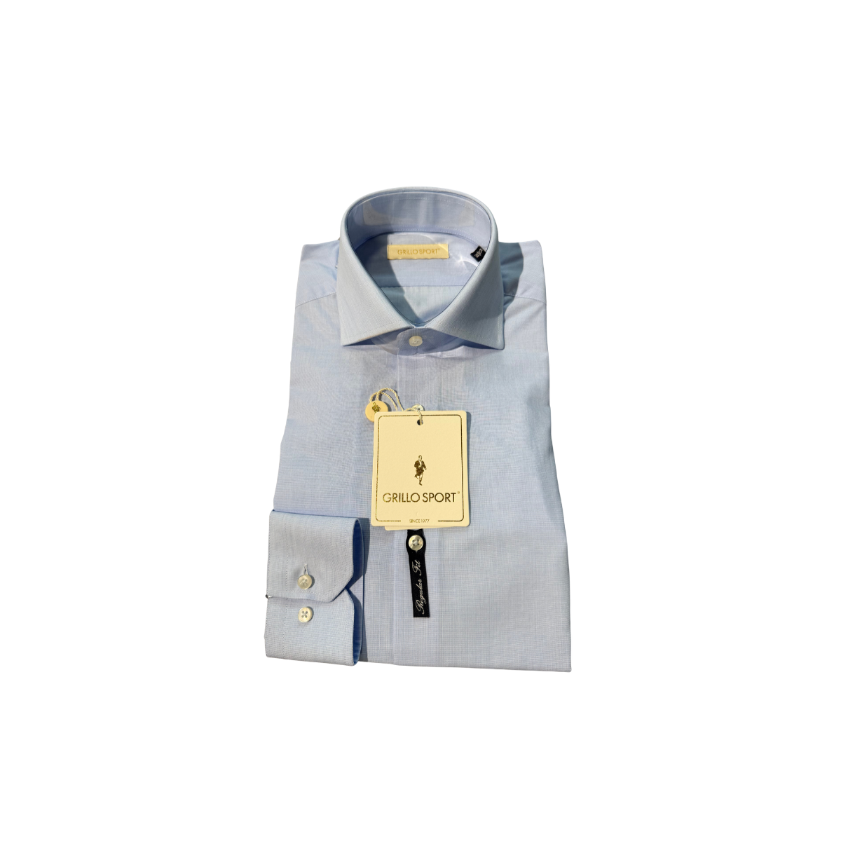 Grillo Sport Camicia Uomo Regular Fit  Colore Celeste