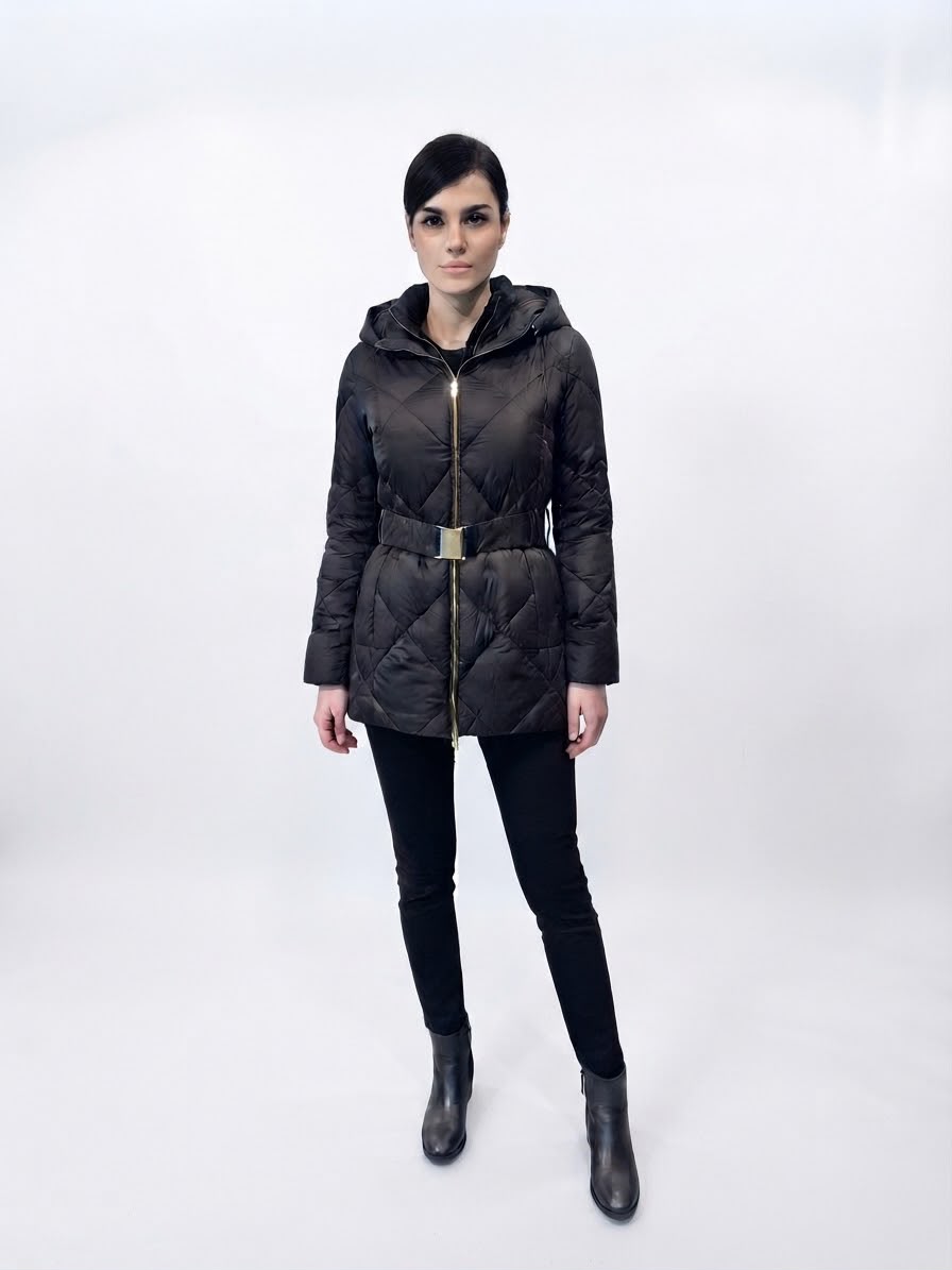 Grillo Sport Giubbino Colore Nero con Cintura