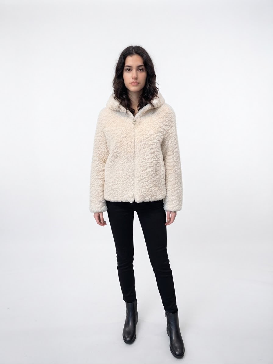 Grillo Sport Pelliccia Colore Panna