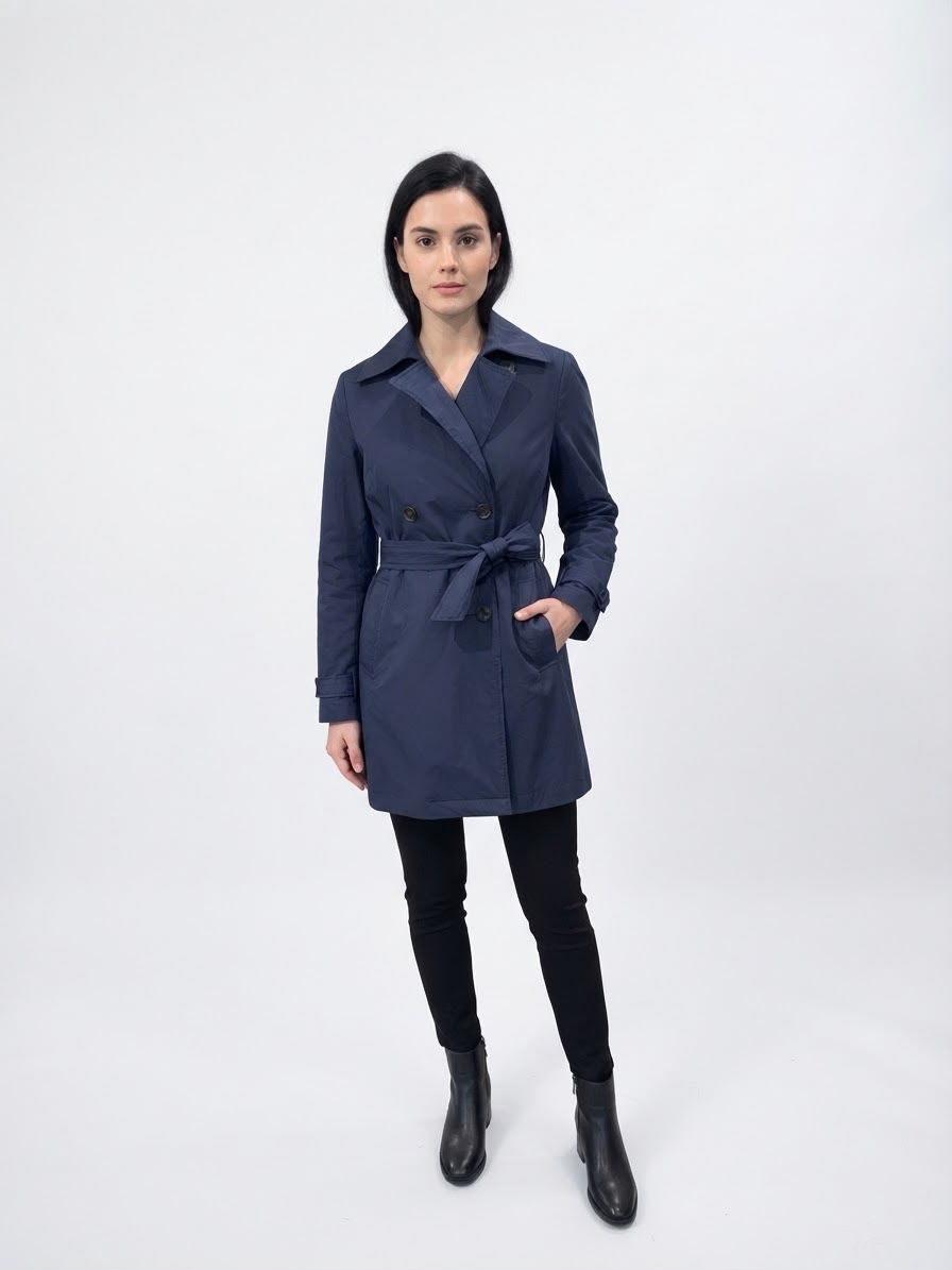 Grillo Sport Trench Colore Blu