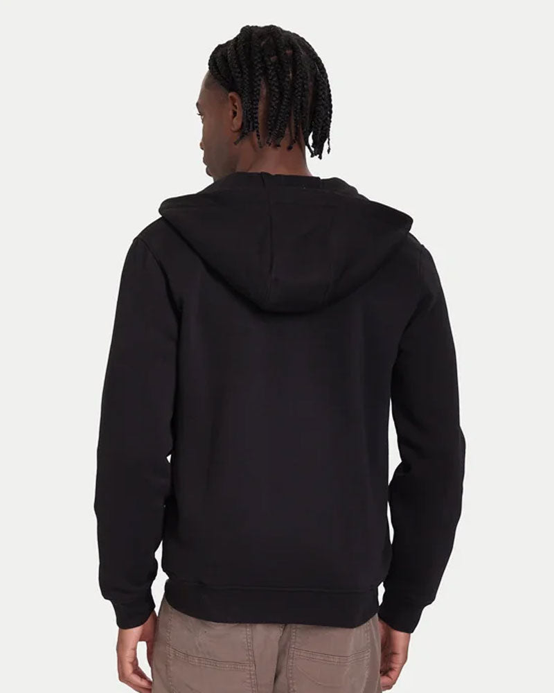 Guess Felpa con Cappuccio e Stampa da Uomo Colore Nero