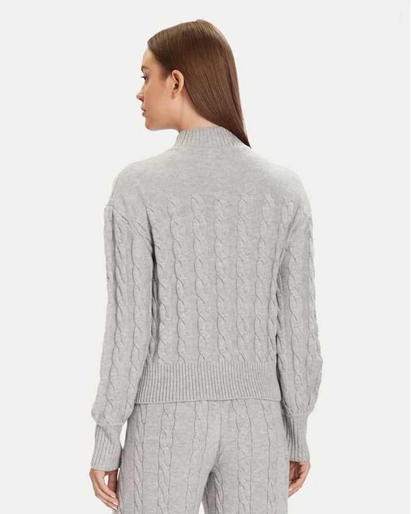 Guess Maglione in Misto Lana Colore Grigio da Donna