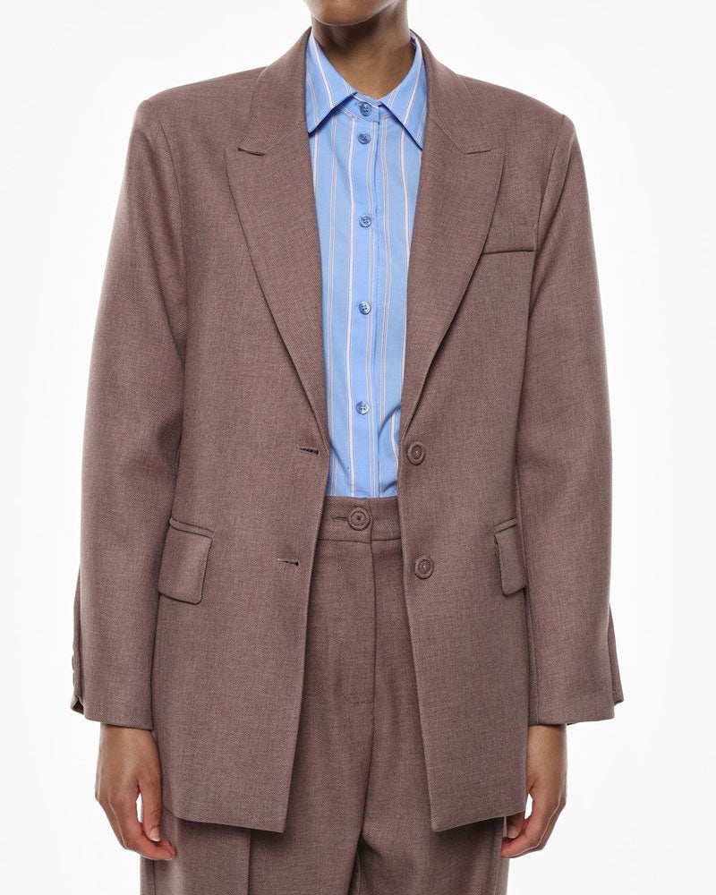 Imperial Blazer Monopetto Regular-Fit con Tasche Colore Tortora